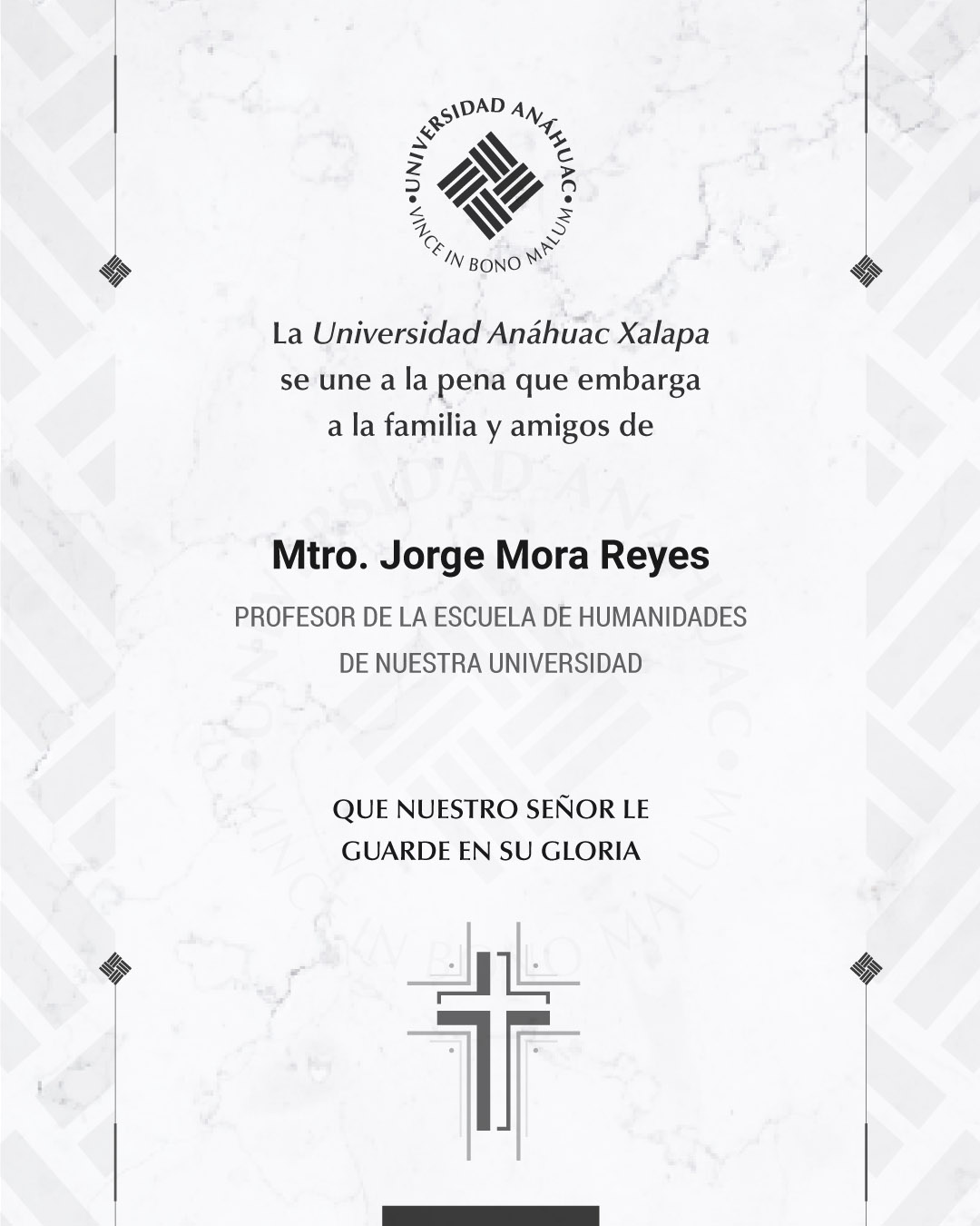 13 / 18 - Mtro. Jorge Mora Reyes