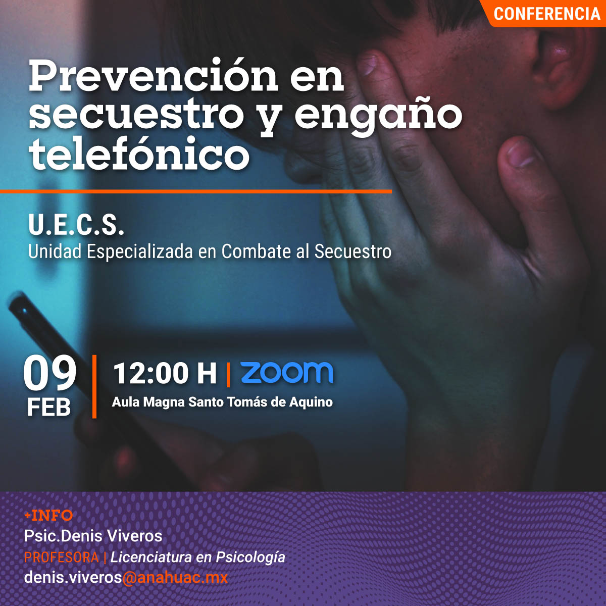 Prevención en Secuestro y Engaño Telefónico