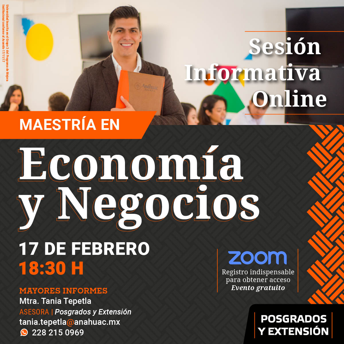 Sesión Informativa Online