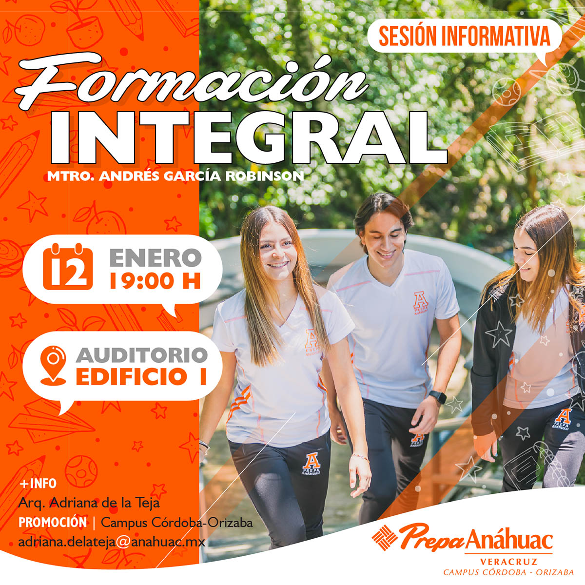 Sesión Informativa para Ingreso 2022 Formación Integral Universidad