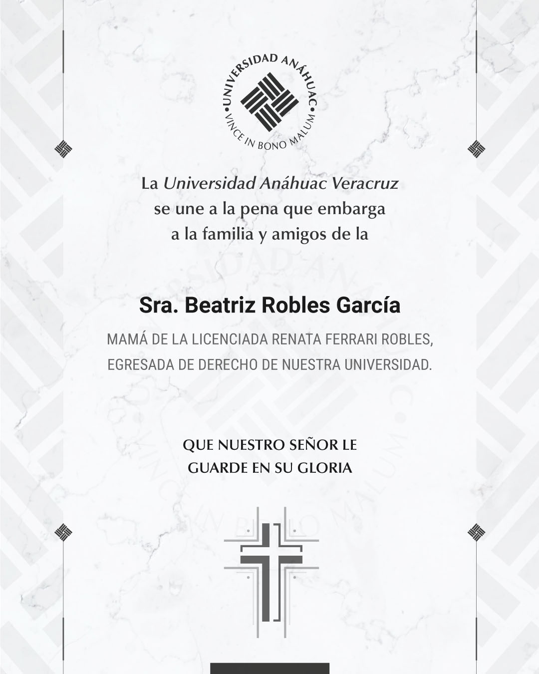10 / 18 - Sra. Beatriz Robles García