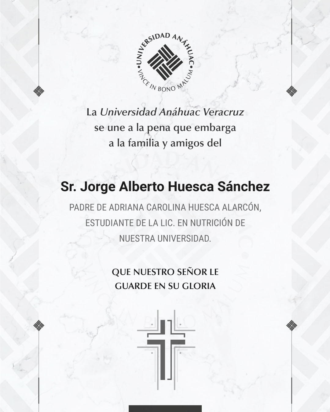 9 / 18 - Sr. Jorge Alberto Huesca Sánchez