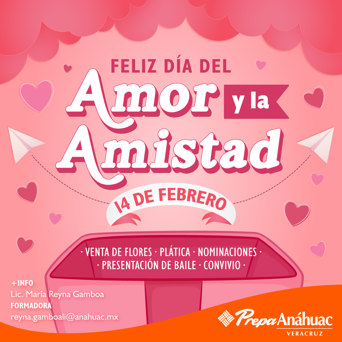 Feliz Día del Amor y la Amistad