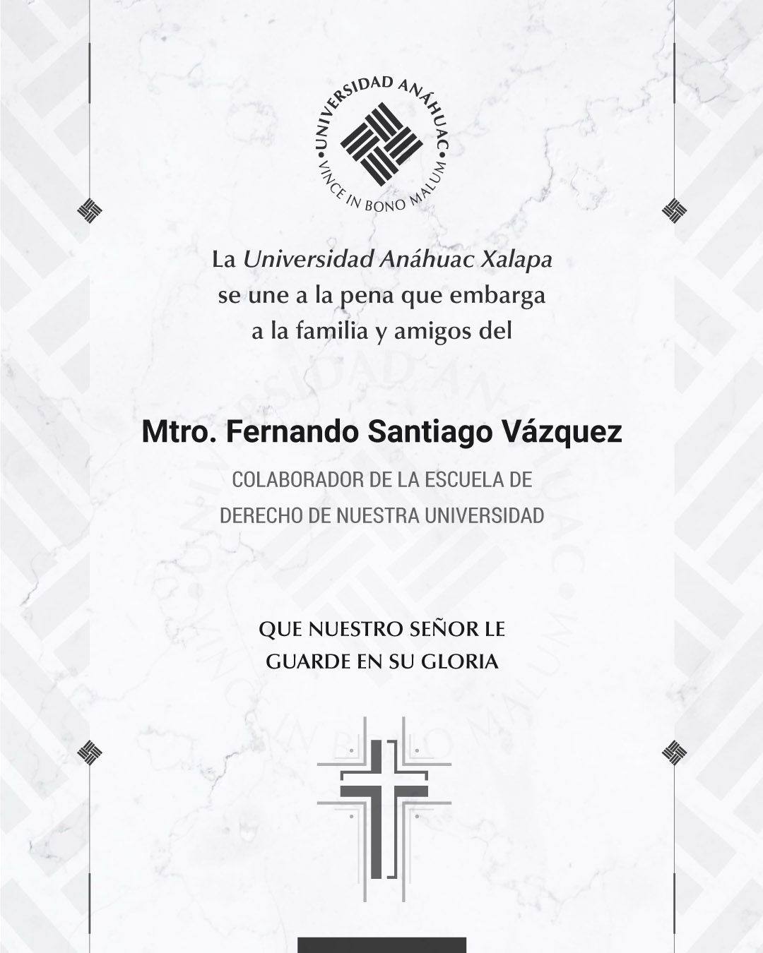 3 / 18 - Mtro. Fernando Santiago Vázquez