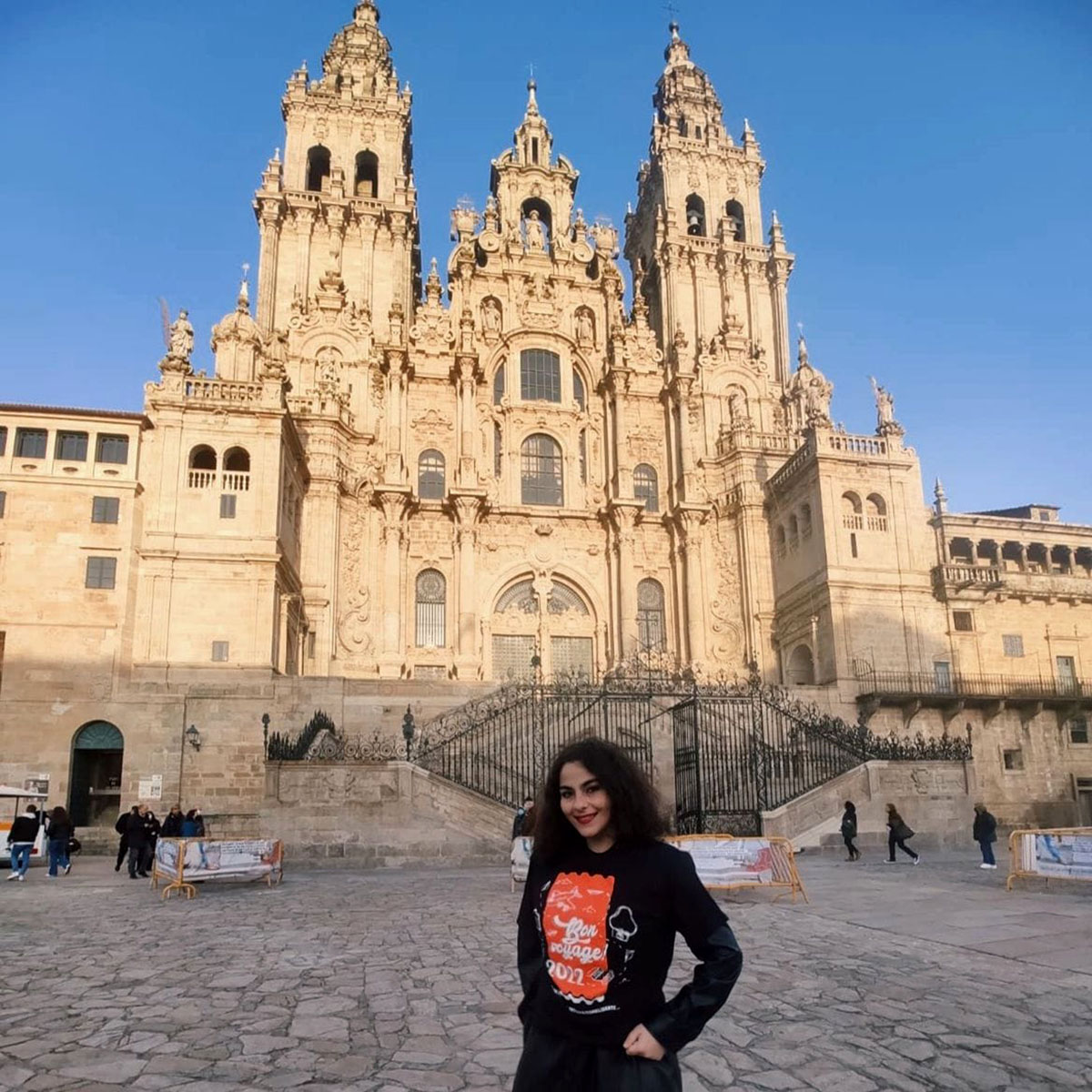 1 / 2 - Estudiante de Intercambio Elegida Embajadora Erasmus en la Universidad Santiago de Compostela