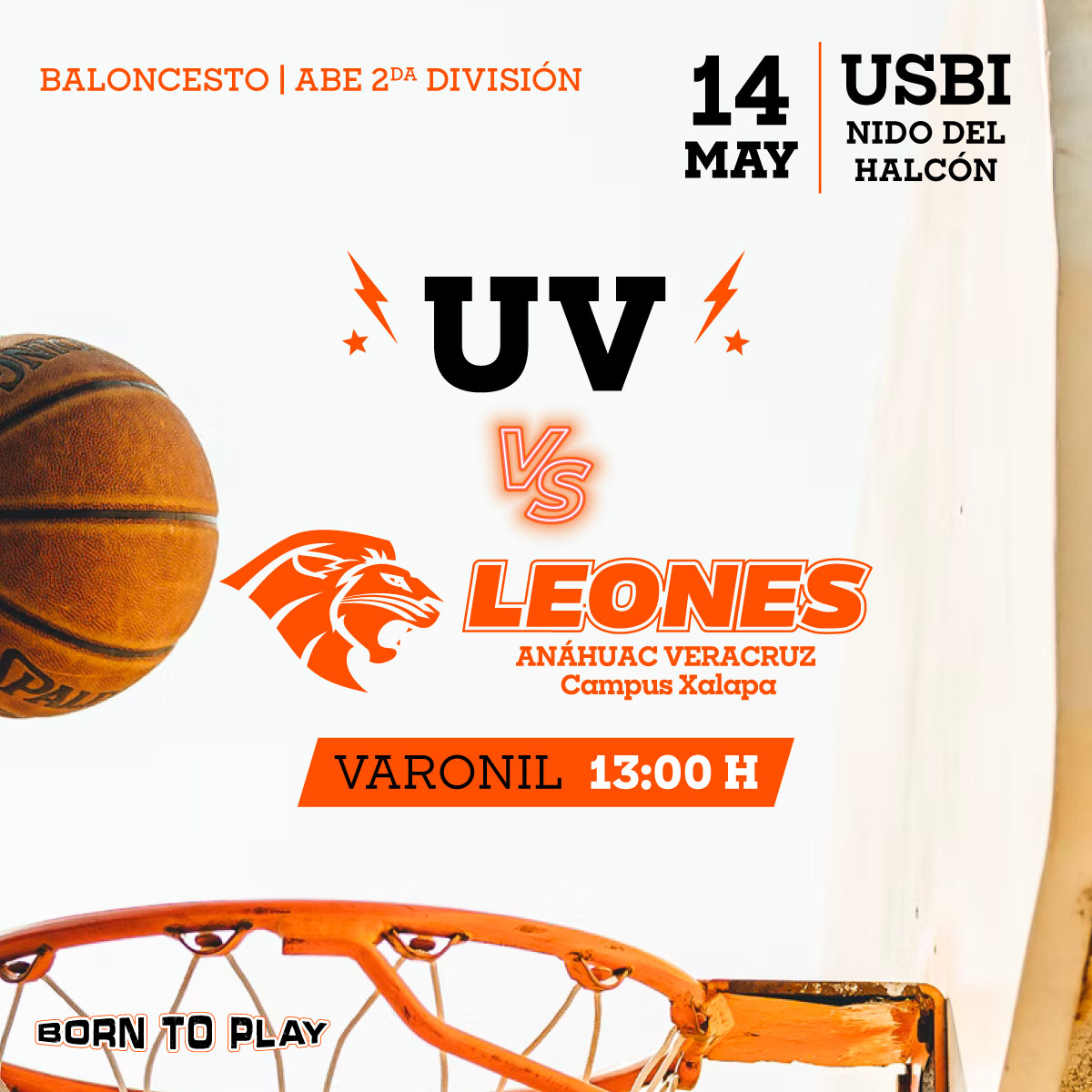 Baloncesto Varonil ABE: Leones vs UV