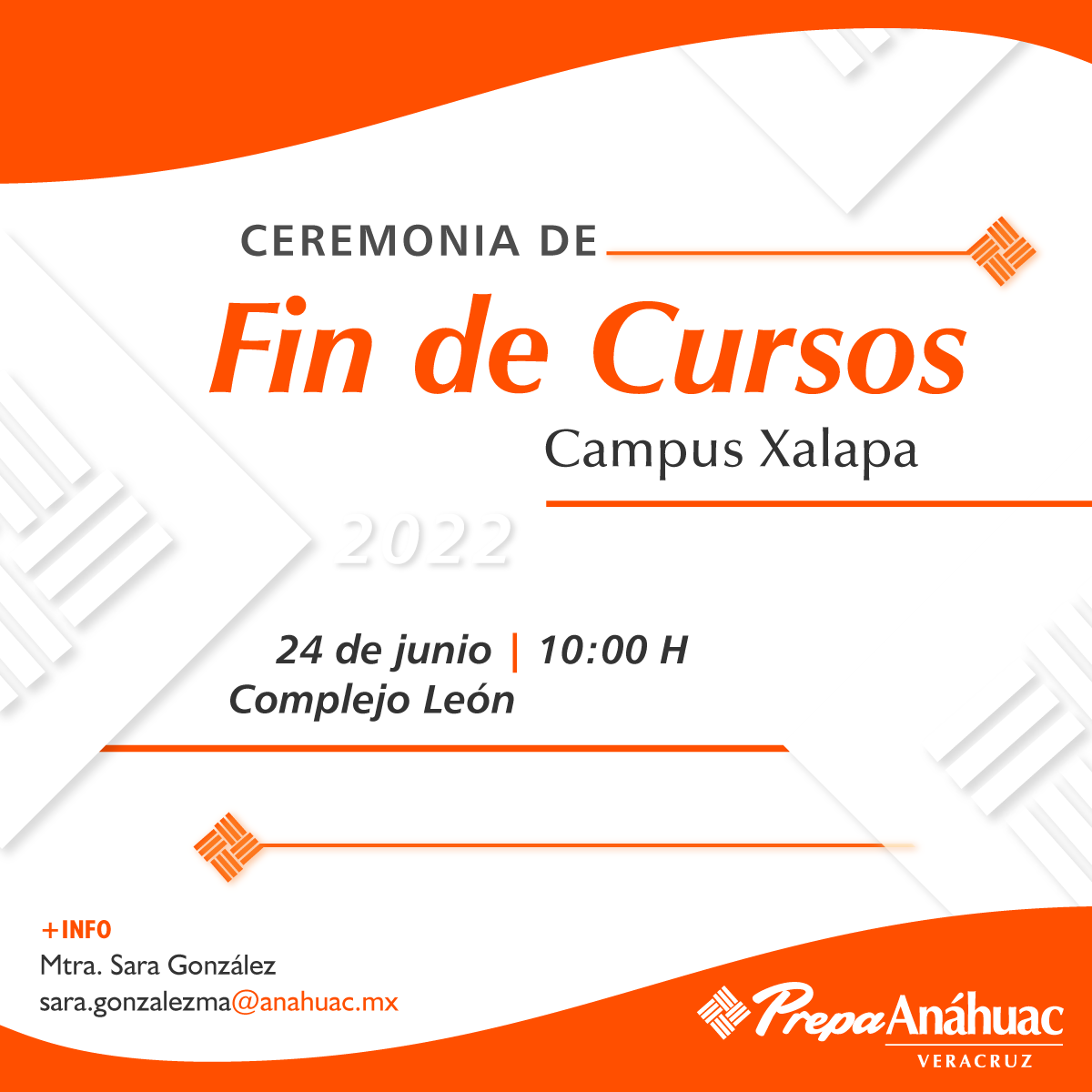 Ceremonia de Fin de Cursos