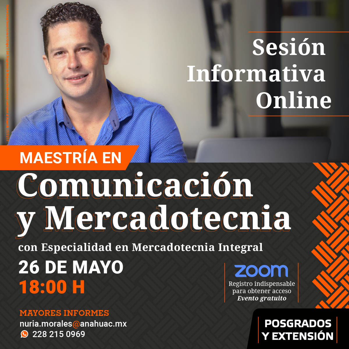 Sesión Informativa Online Sesión Informativa Online