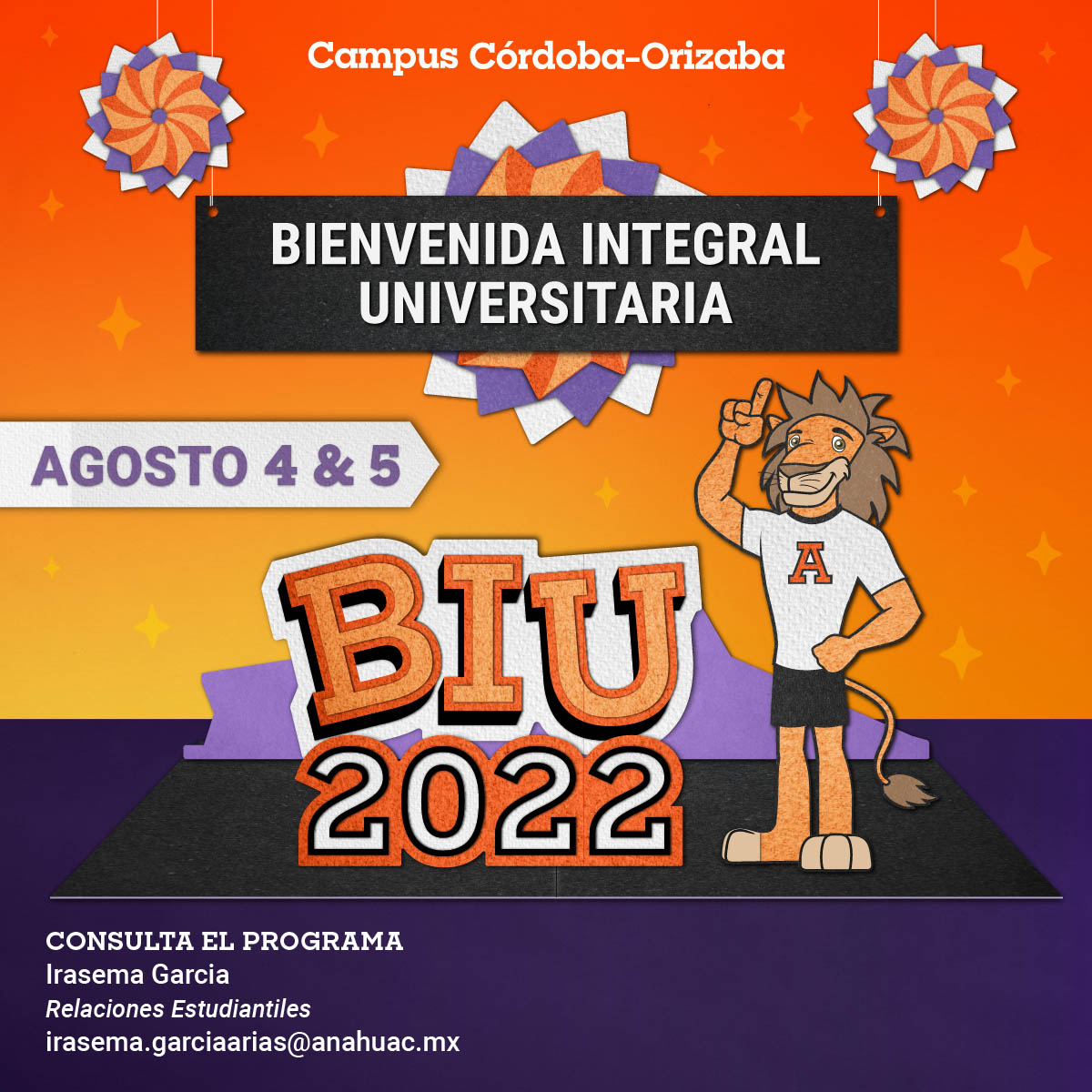 Bienvenida Integral Universitaria