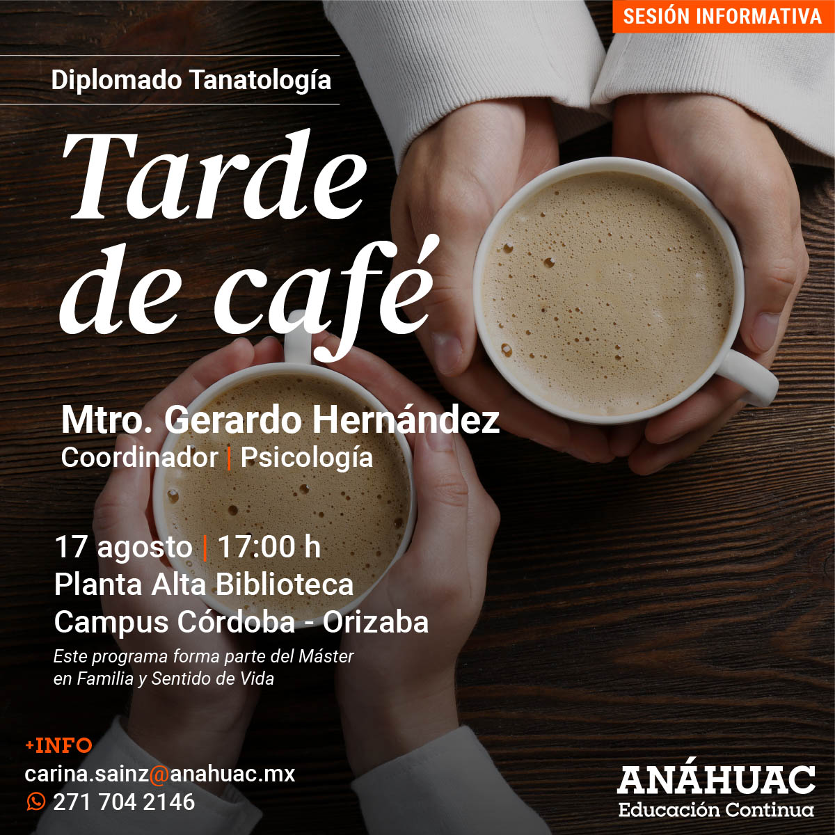 Sesión Informativa: Diplomado en Tanatología Sesión Informativa: Diplomado en Tanatología