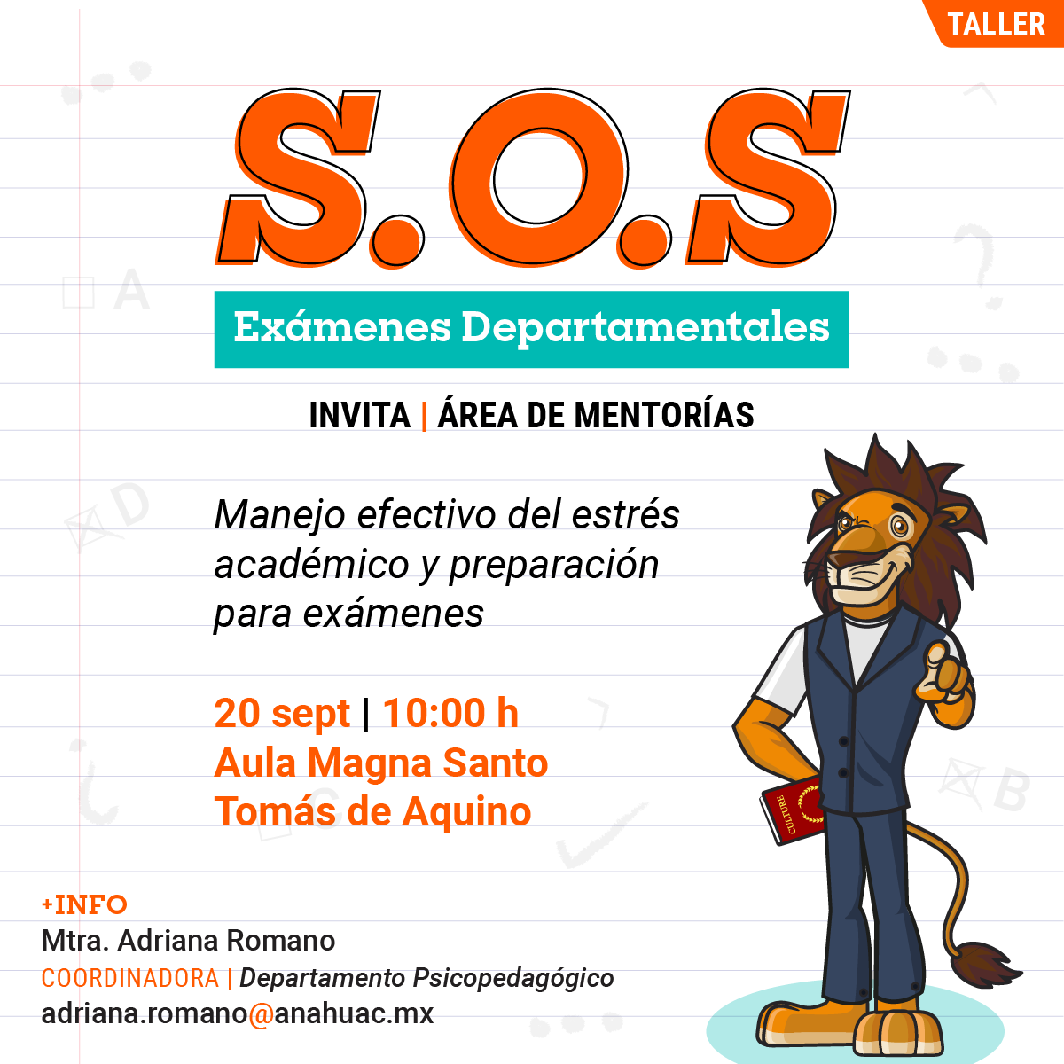 S.O.S Exámenes Departamentales