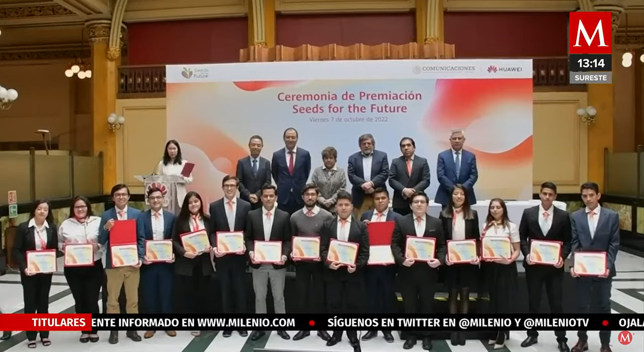 3 / 5 - Destacada Participación de Alumno en el Concurso Seeds for the Future 2022