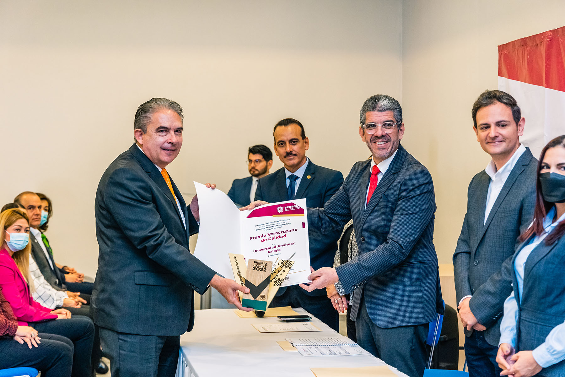6 / 13 - Universidad Anáhuac Veracruz es Galardonada con el Premio Veracruzano de Calidad 2022