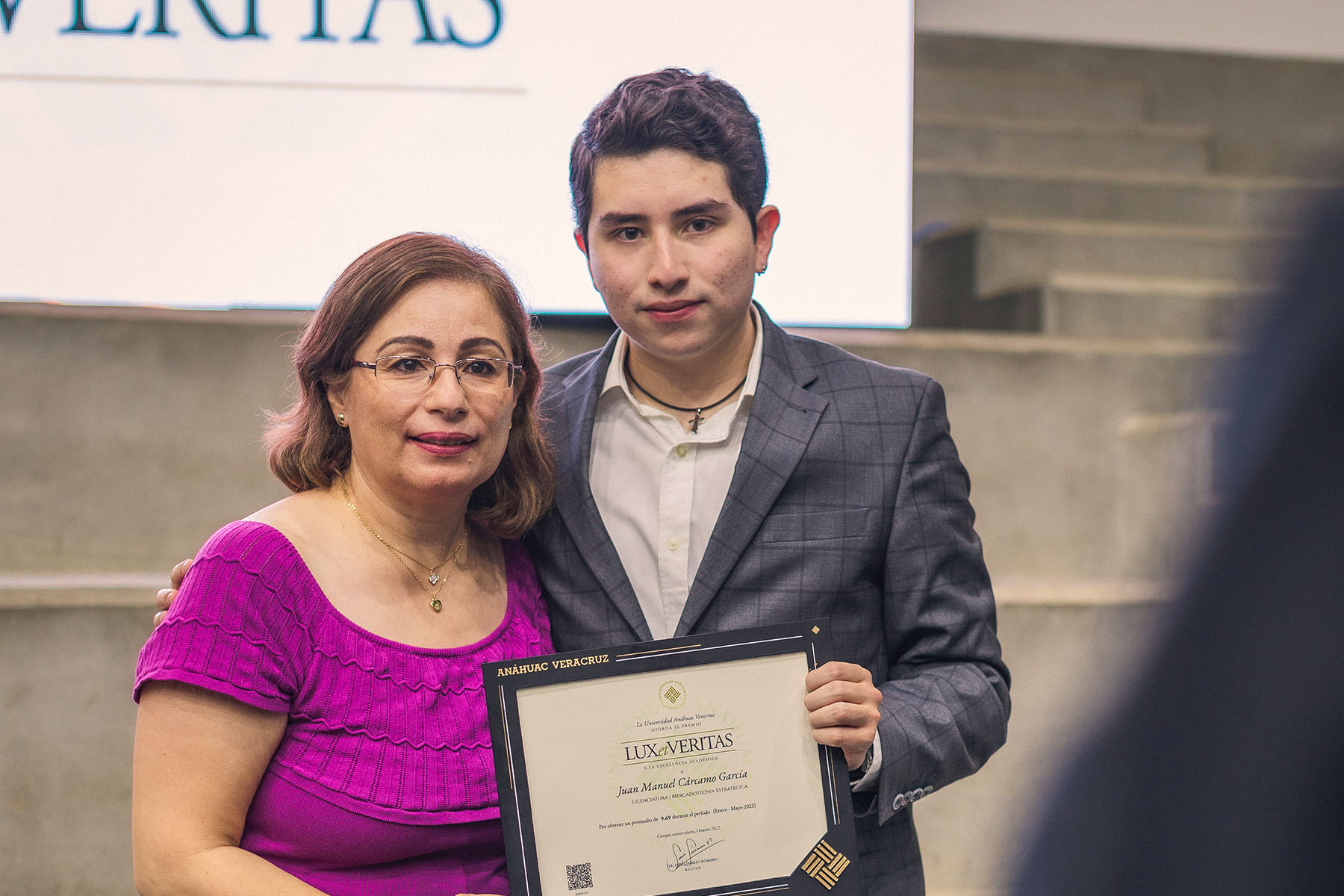 105 / 116 - Entrega de Premios Lux et Veritas y Ser Anáhuac 2022