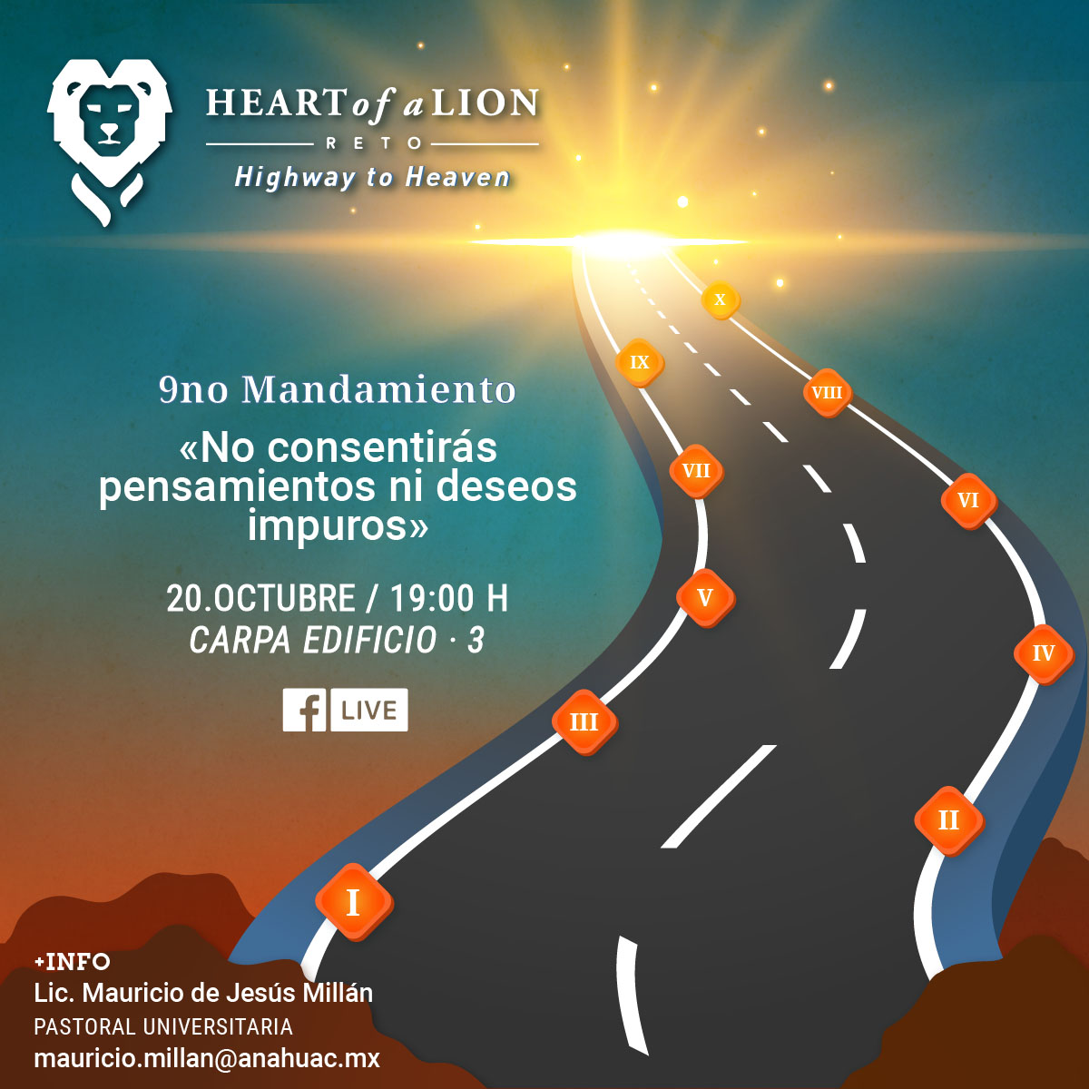 Reto Heart of a Lion: Highway to Heaven