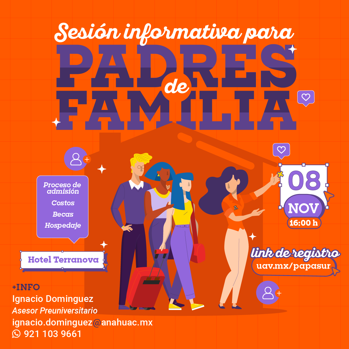 Sesión Informativa para Familias