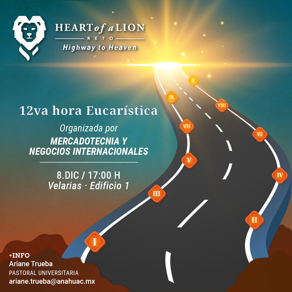 Reto Heart of a Lion: Highway to Heaven