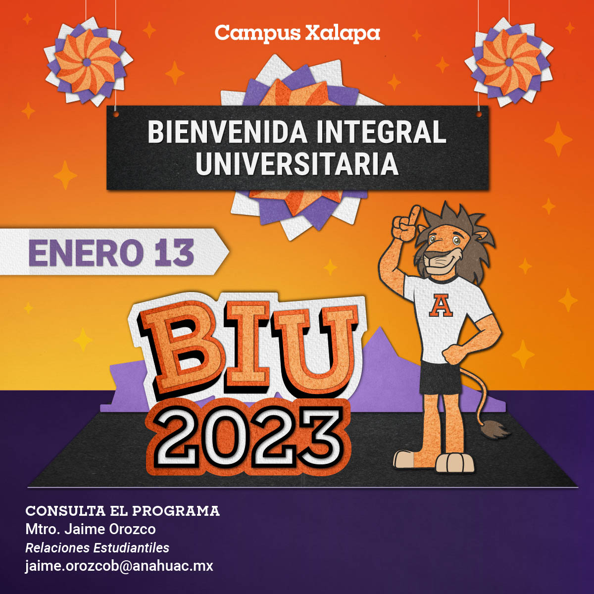 Bienvenida Integral Universitaria