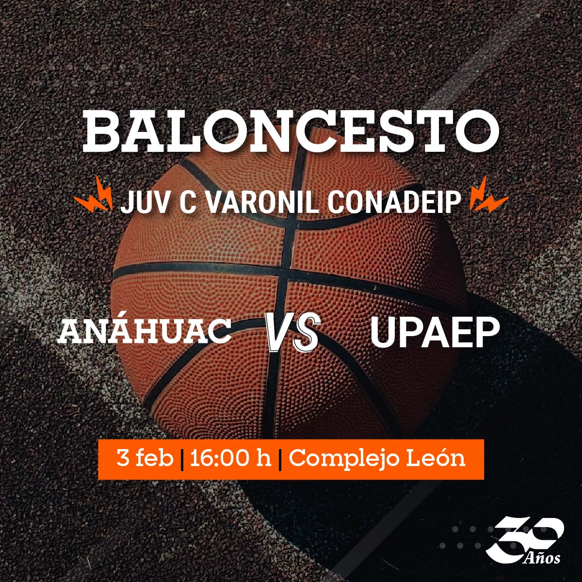 Baloncesto CONADEIP Varonil JUV C vs UPAEP