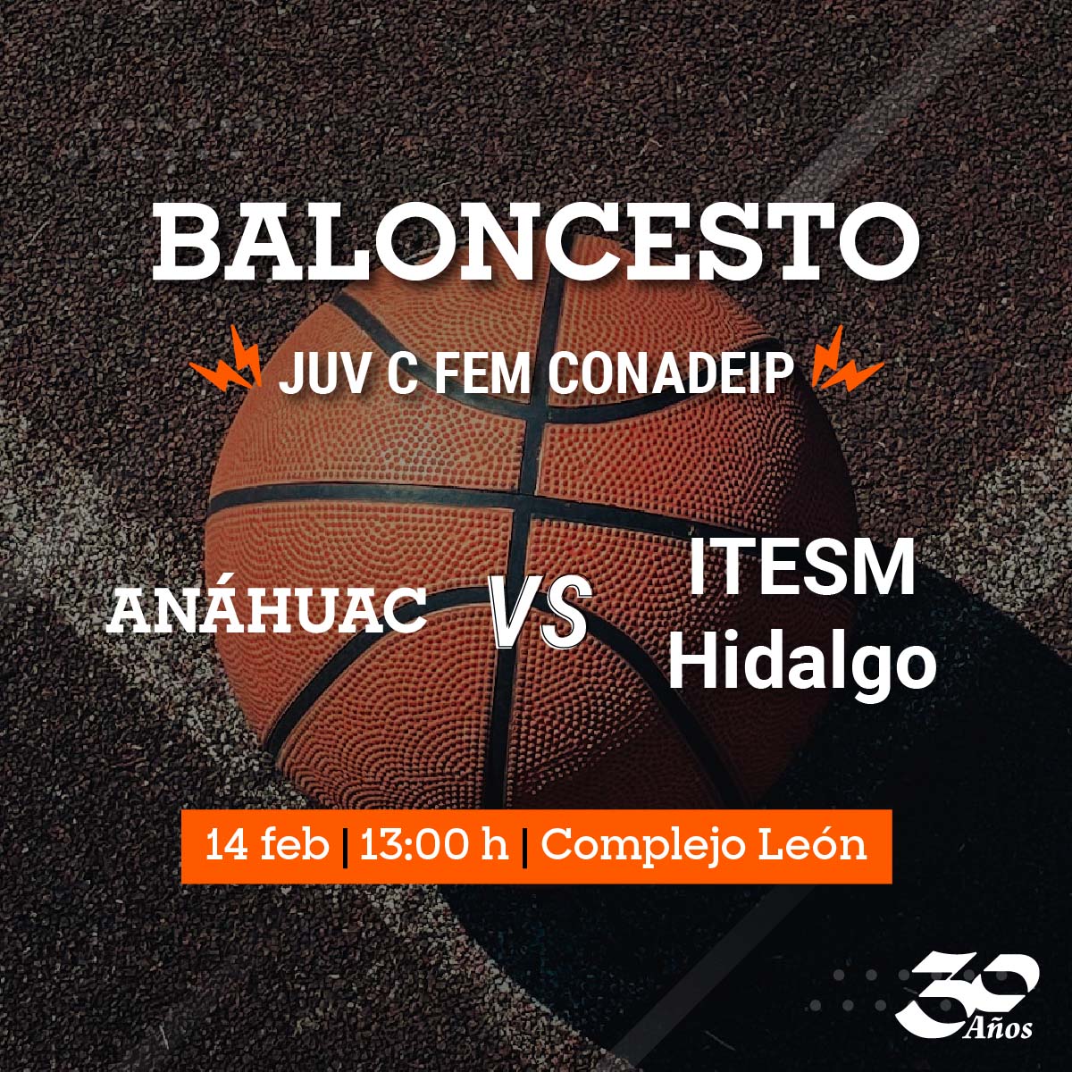 Baloncesto CONADEIP Femenil JUV C vs ITESM Hidalgo
