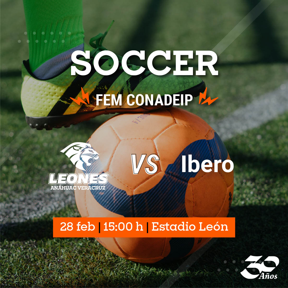 Soccer CONADEIP Femenil vs Ibero