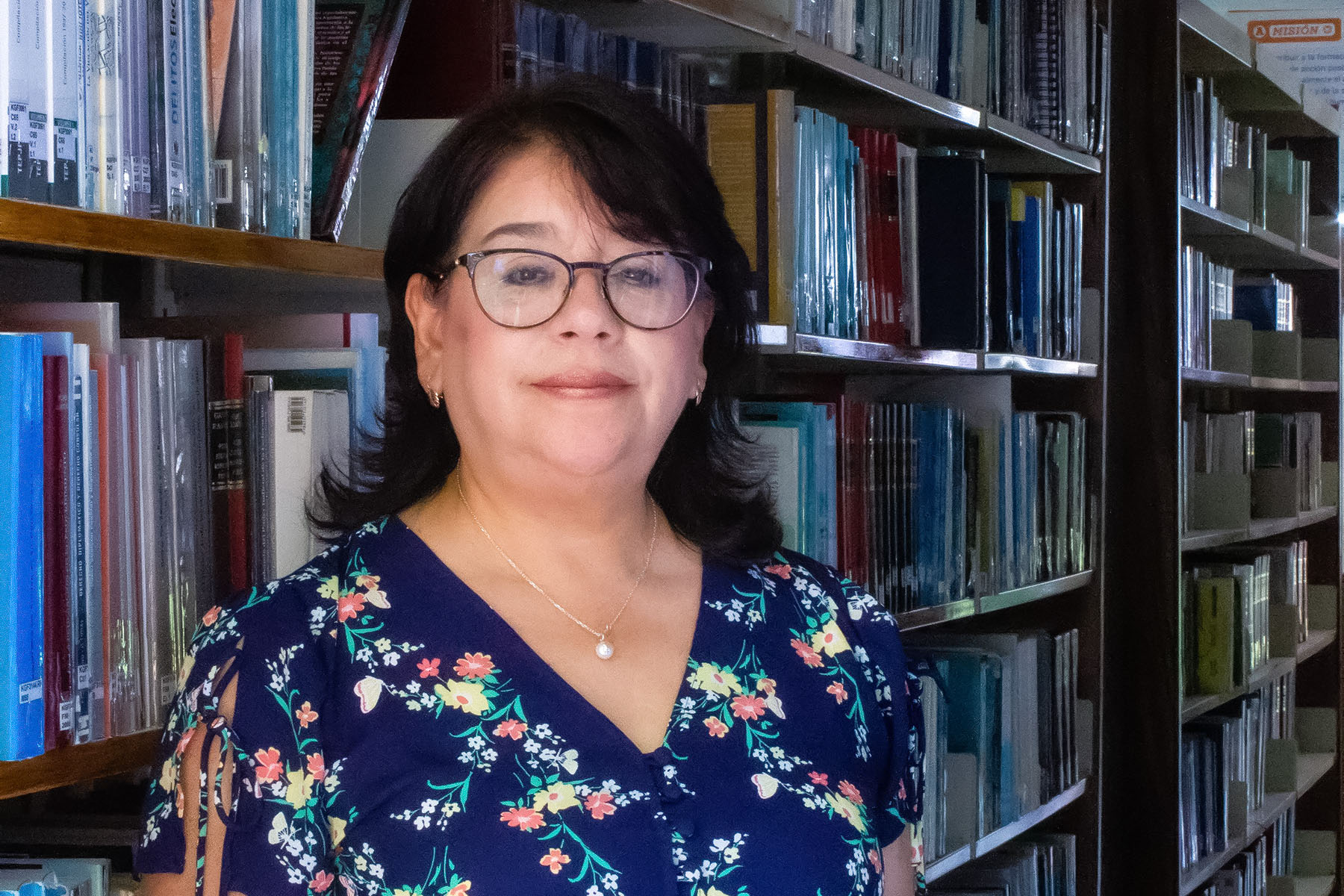 1 / 1 - Mtra. Sandra Luz Rodríguez Ortiz, coordinadora de la Biblioteca Anáhuac Veracruz