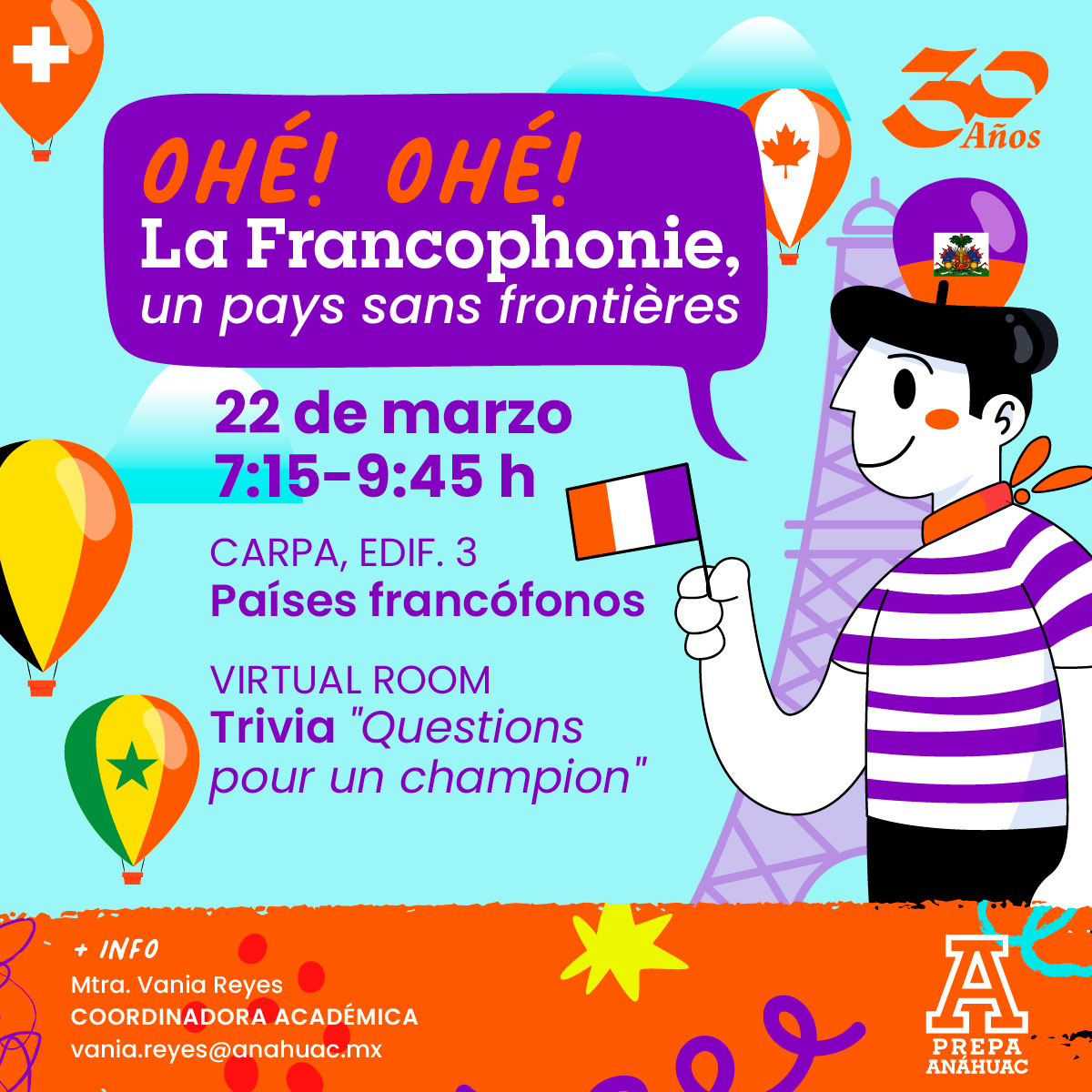 Ohé! Ohé! La Francophonie