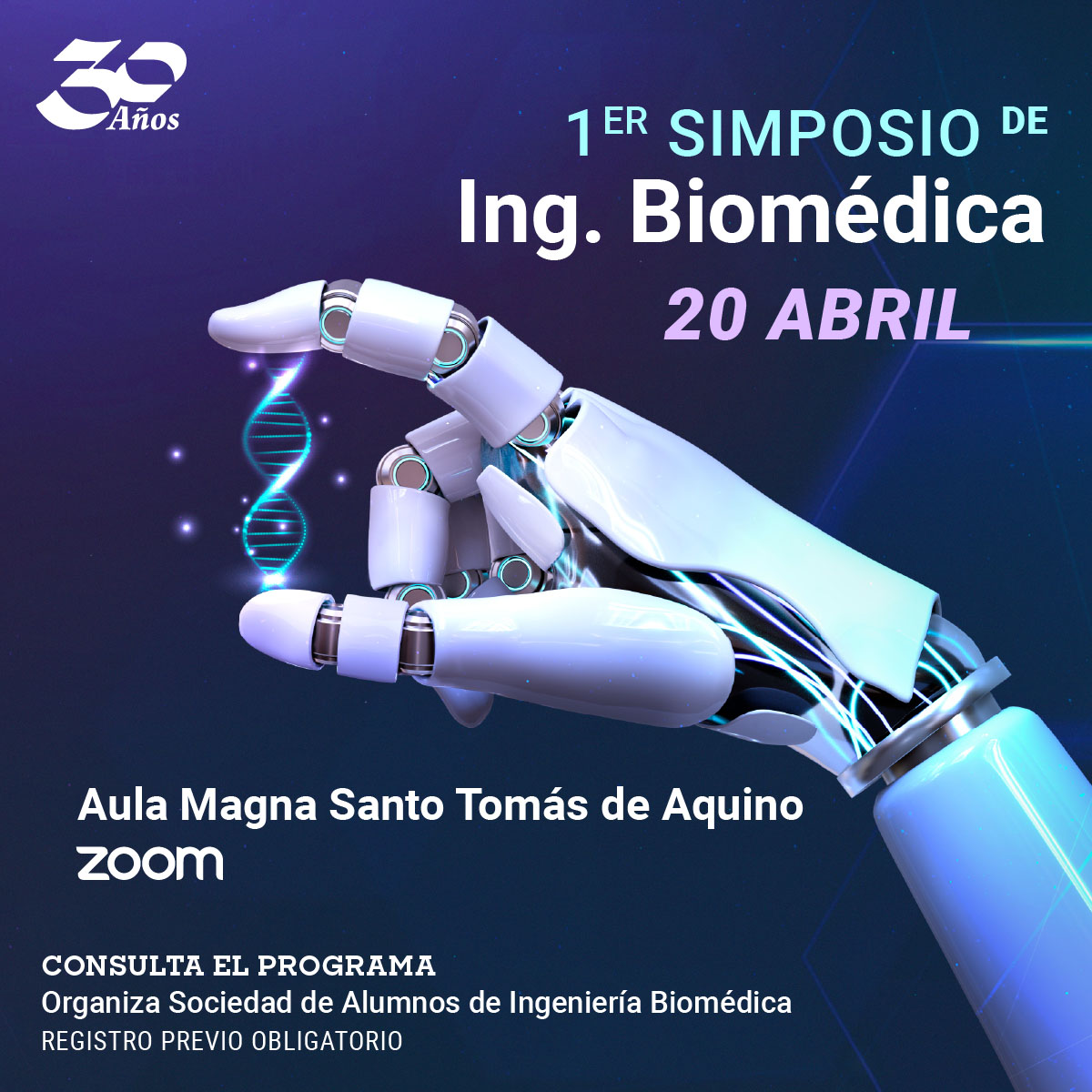 1er Simposio de Ingeniería Biomédica