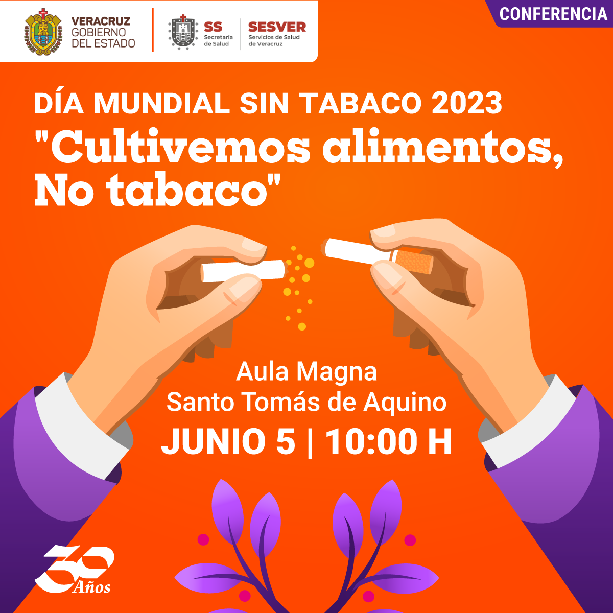 Cultivemos Alimentos, No Tabaco