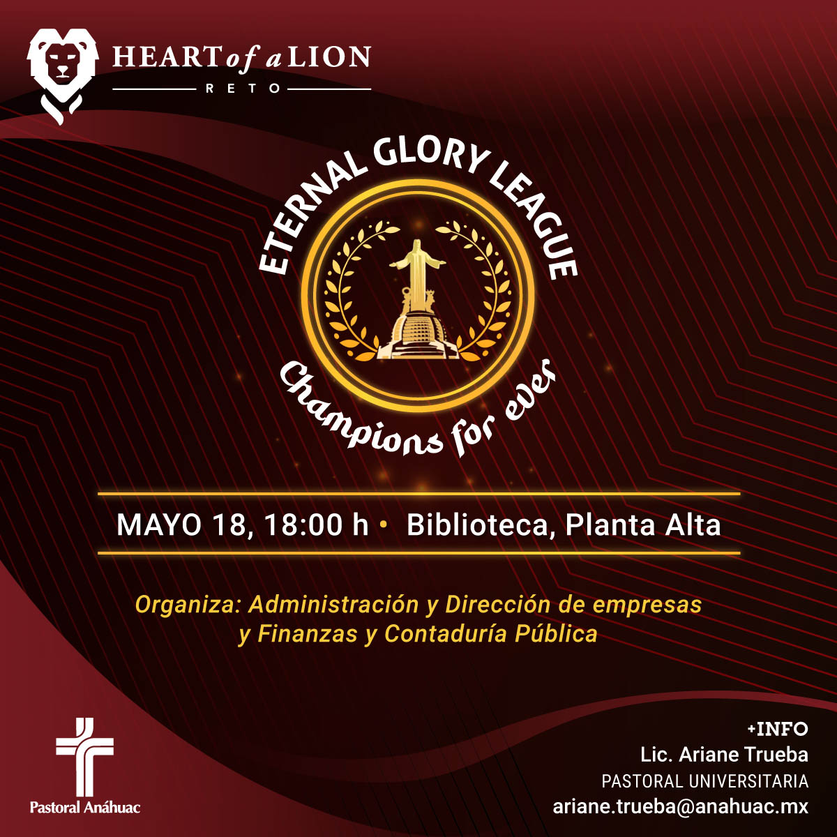 Reto Heart of a Lion: Eternal Glory League Reto Heart of a Lion: Eternal Glory League