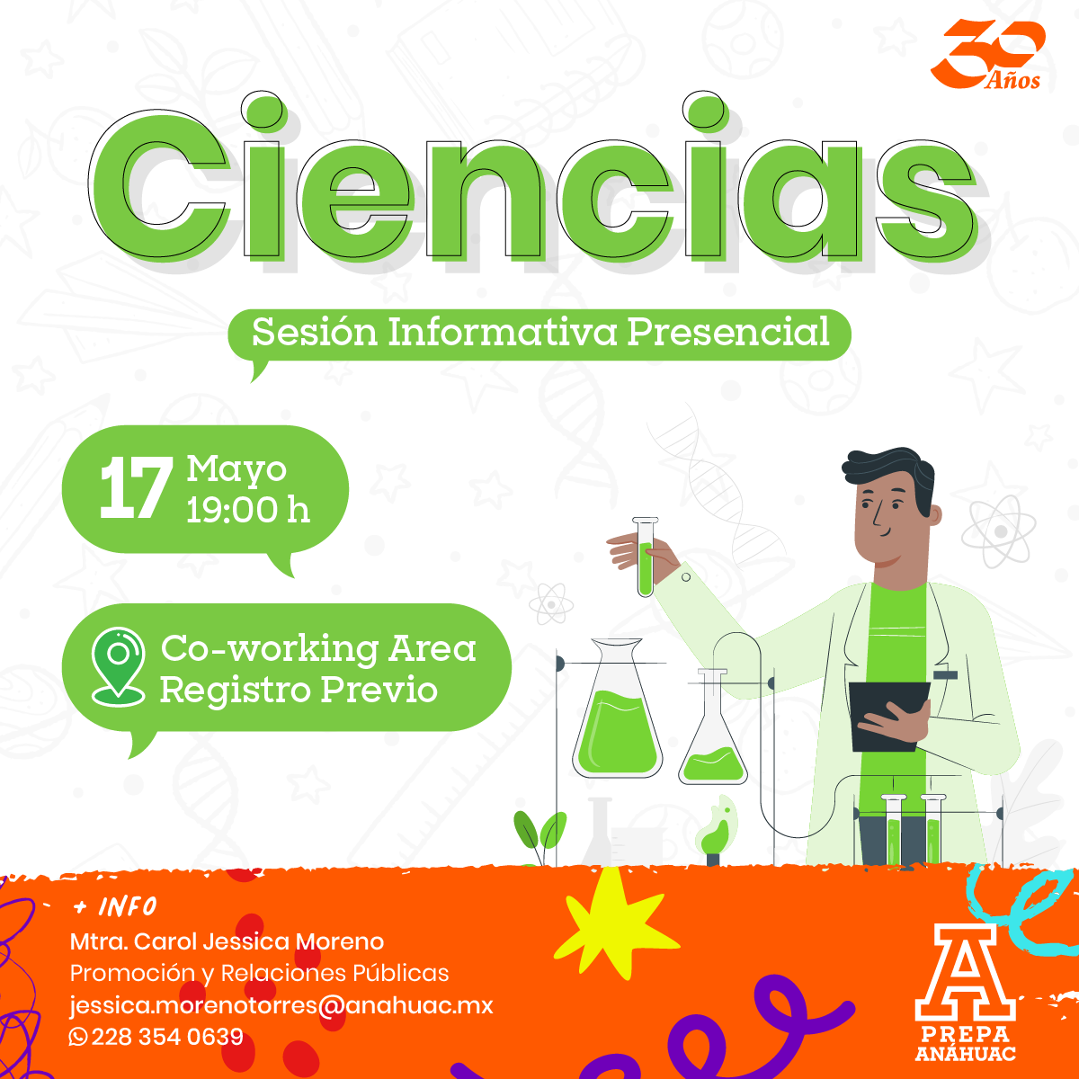 Sesión Informativa: Ciencias