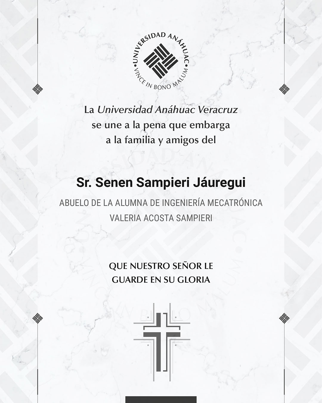 8 / 10 - Sr. Senen Sampieri Jáuregui