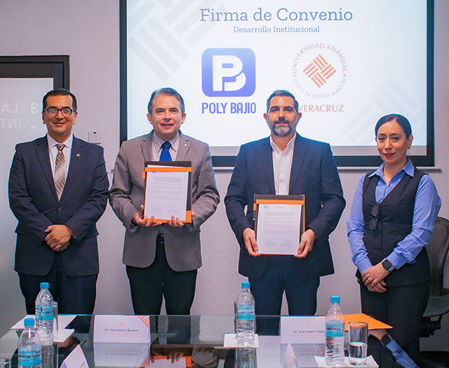 Firma de Convenio de Colaboraci&oacute;n con Poly Baj&iacute;o