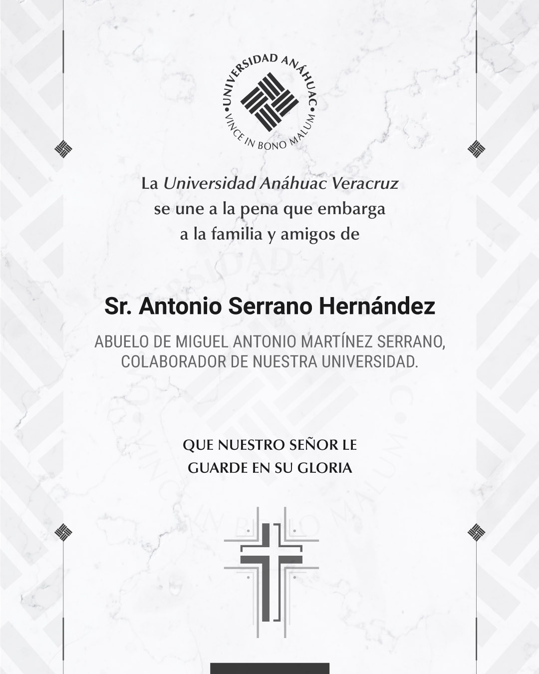 9 / 17 - Sr. Antonio Serrano Hernández