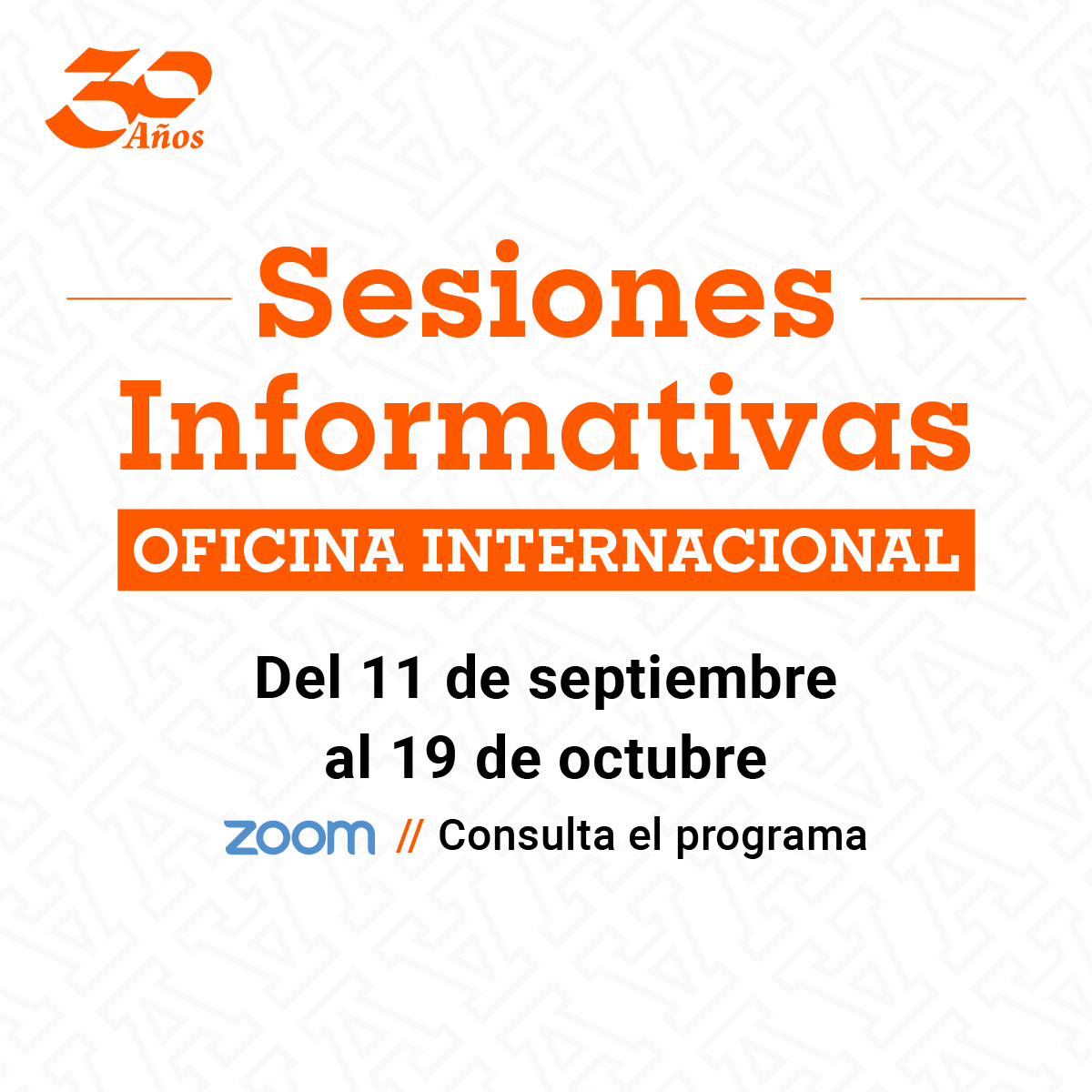 Sesiones Informativas