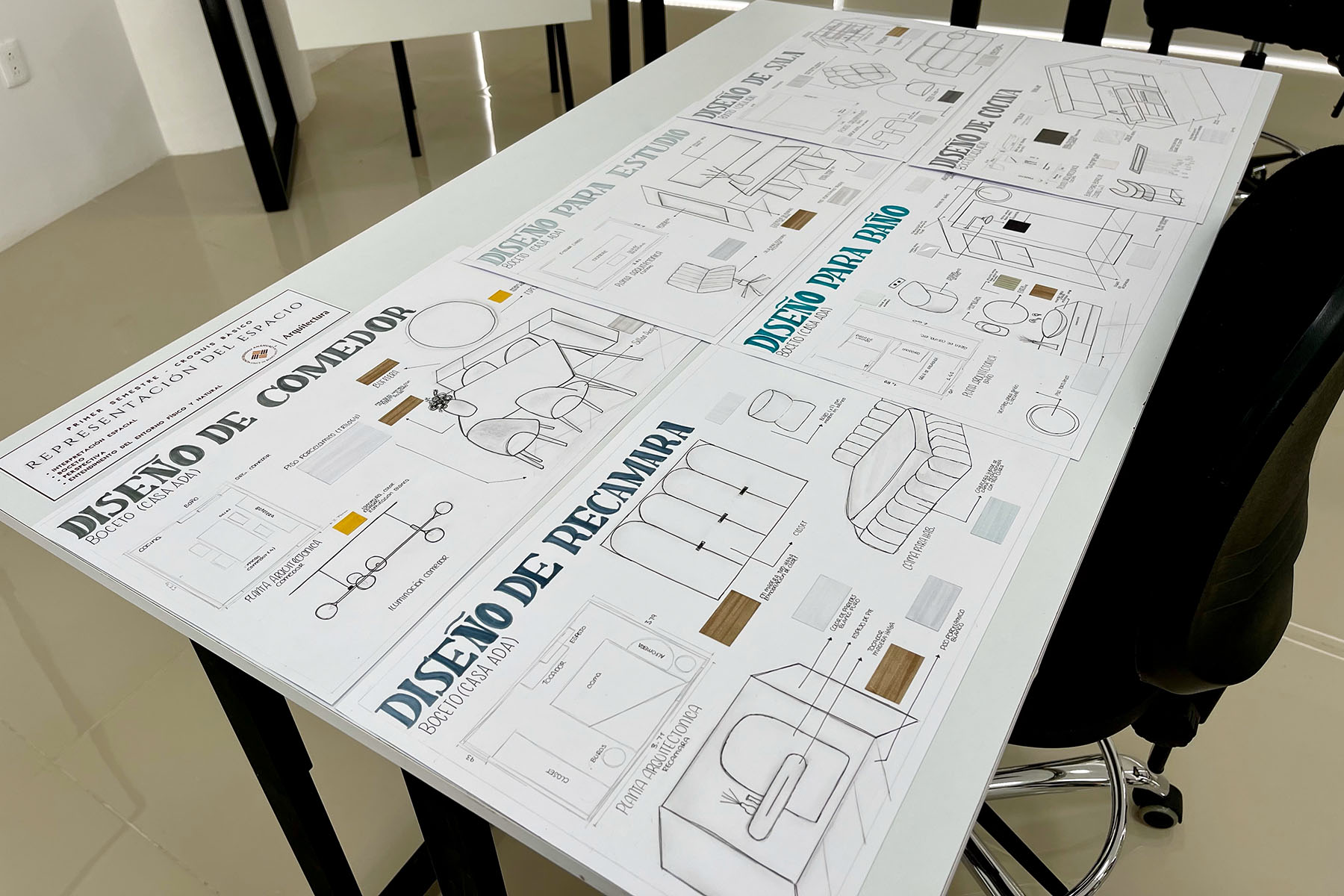 6 / 19 - Alumnos de Arquitectura llevan a cabo Exitosa Muestra de Productos Académicos