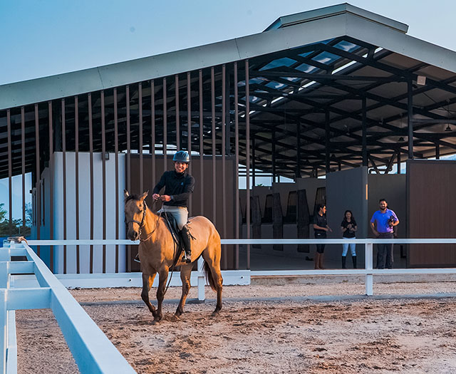 Inauguración del Centro Ecuestre