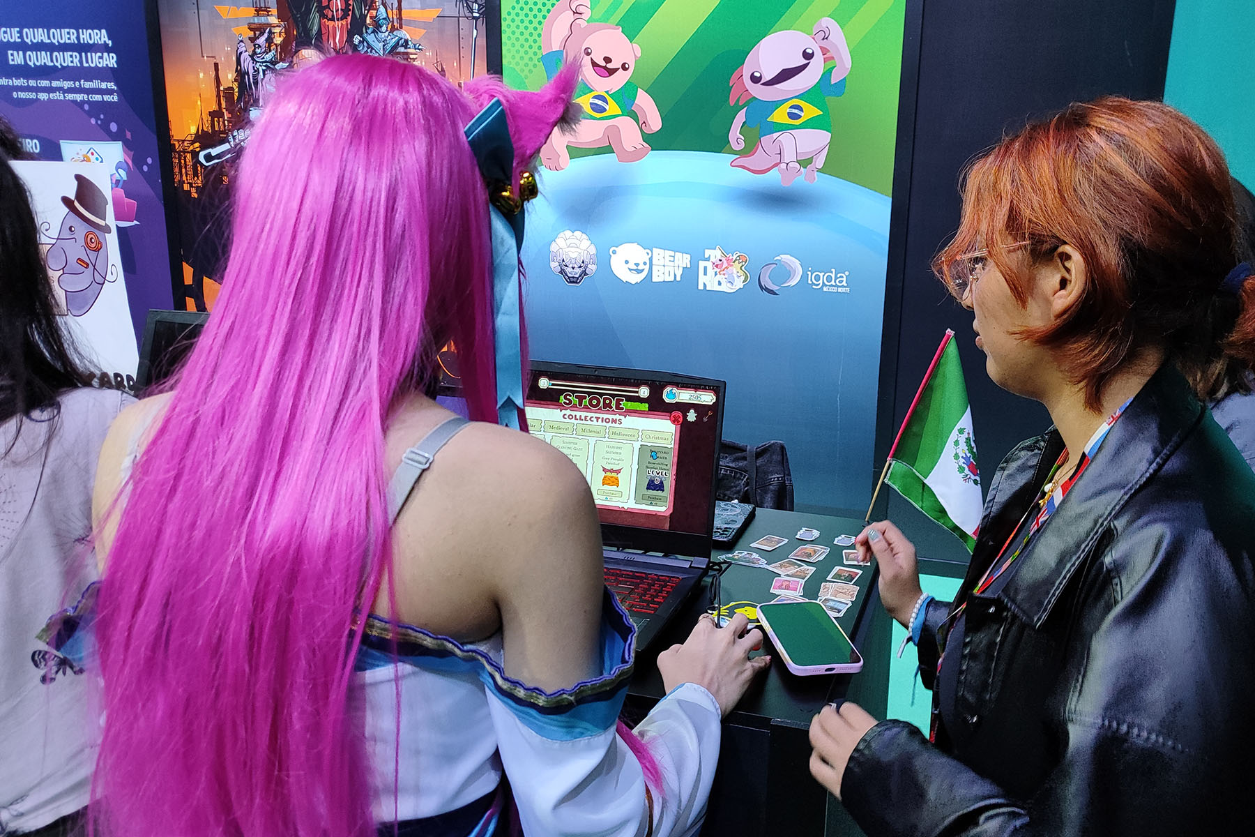 5 / 10 - Alumnas de Animación Digital Participan en la Game Jam Plus en Río de Janeiro Brasil