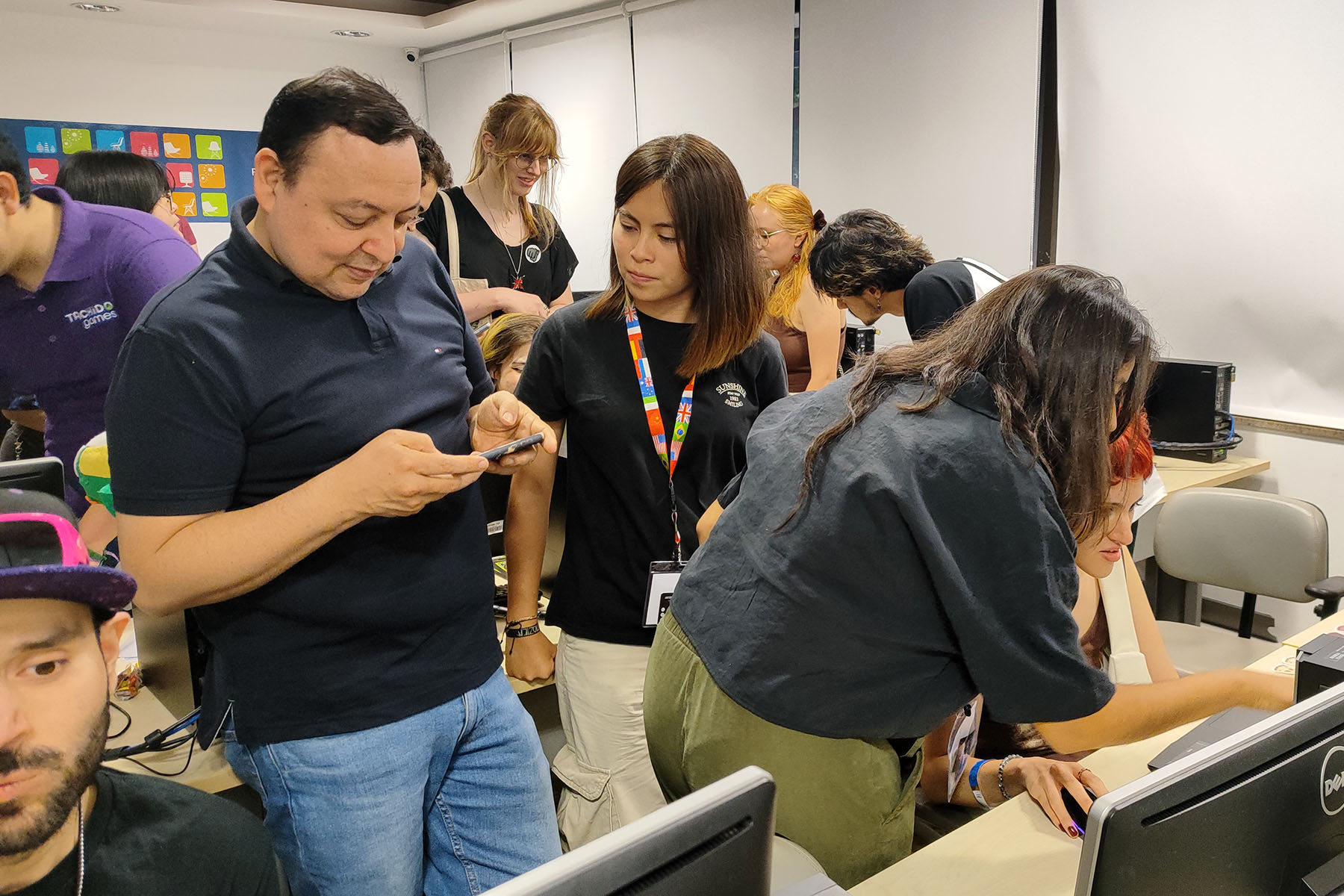 7 / 10 - Alumnas de Animación Digital Participan en la Game Jam Plus en Río de Janeiro Brasil