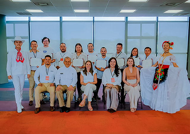 Clausura del Diplomado en Cultura y Cata de Café