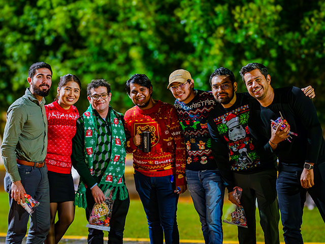 Festejo de Navidad de Posgrados