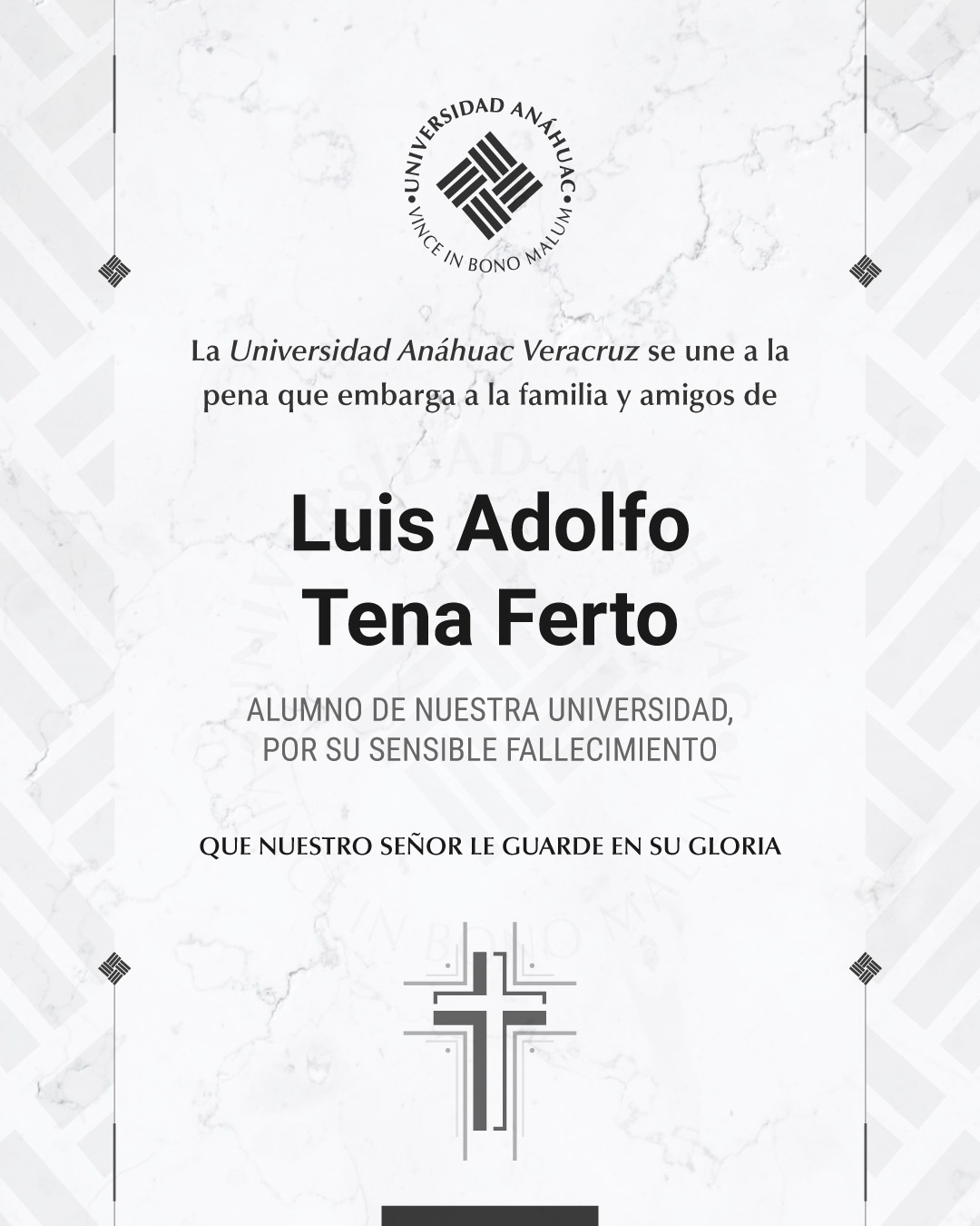 1 / 15 - Luis Adolfo Tena Ferto 1 / 15 - Luis Adolfo Tena Ferto