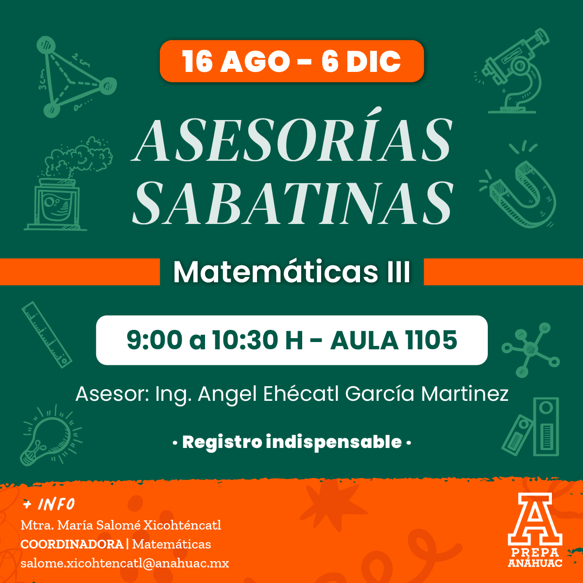 2 / 6 - Asesorías para Matemáticas y Ciencias Ago-Dic de 2025