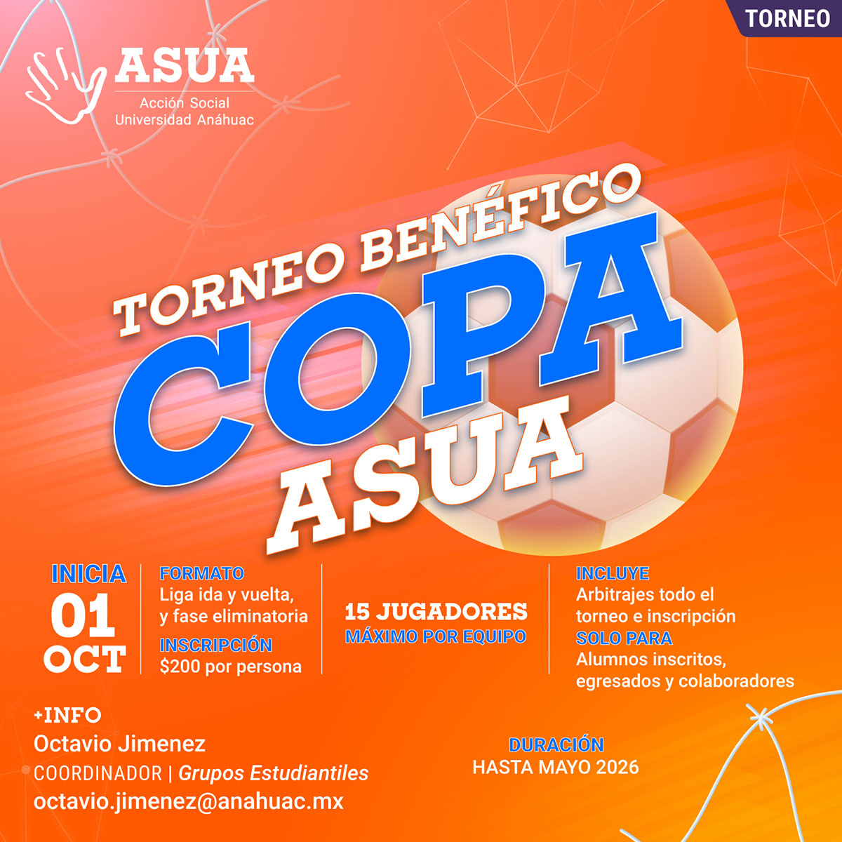 Copa ASUA: Torneo Benéfico Copa ASUA: Torneo Benéfico