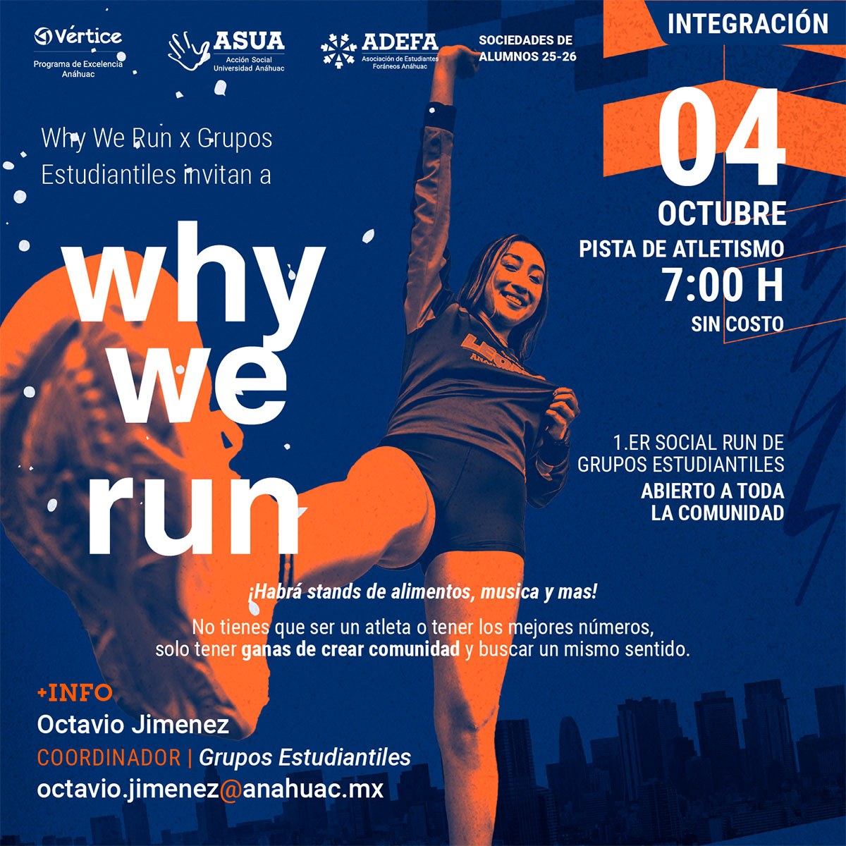 Why We Run X Grupos Estudiantiles Why We Run X Grupos Estudiantiles