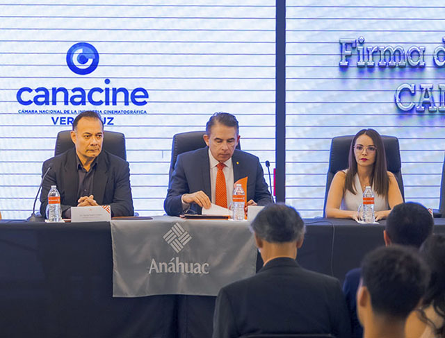 Firma de Convenio con CANACINE Veracruz