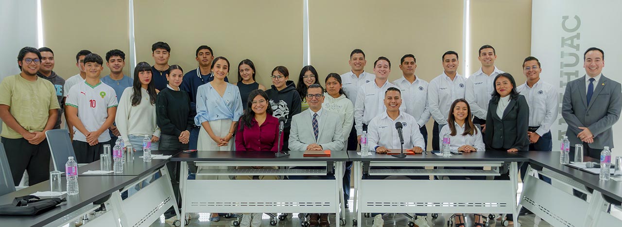 Firma de Convenio con Nicolás Center Elite