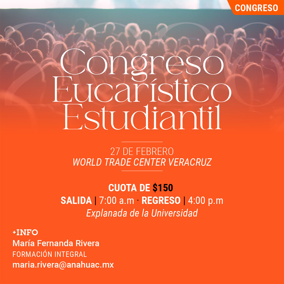 Congreso Eucarístico Estudiantil 2026