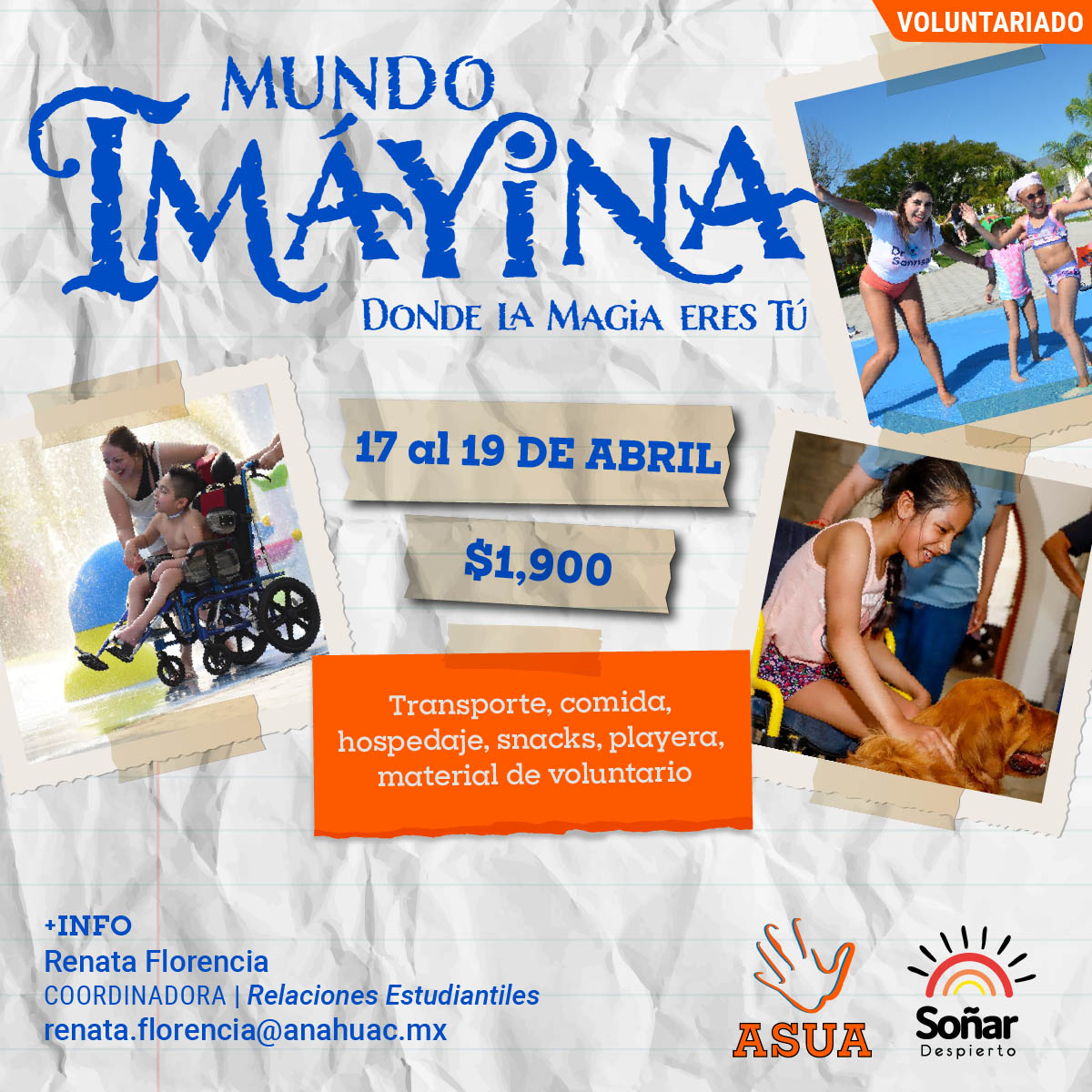 Voluntariado en Mundo Im&aacute;yina