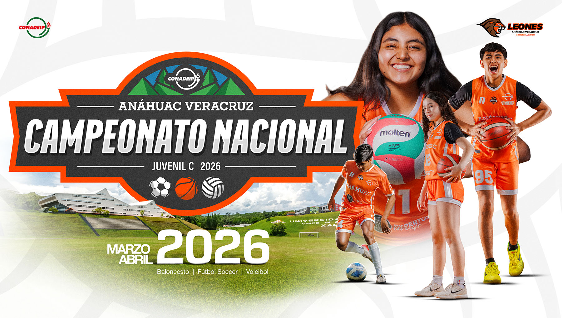 1 / 1 - La Universidad Anáhuac Veracruz se Alista para Recibir los Campeonatos Nacionales Juvenil